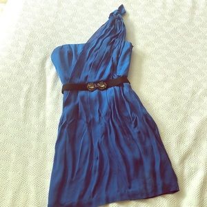 Blue cocktail dress BCBG